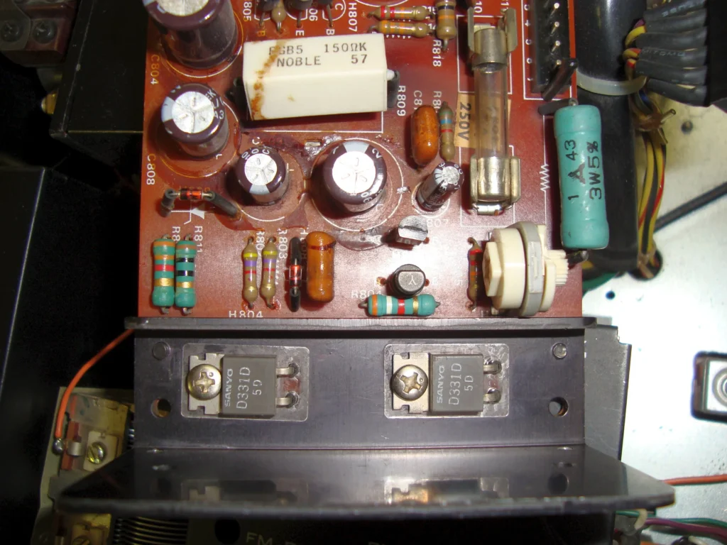 P800 alte Transistoren und alter Lastwiderstand