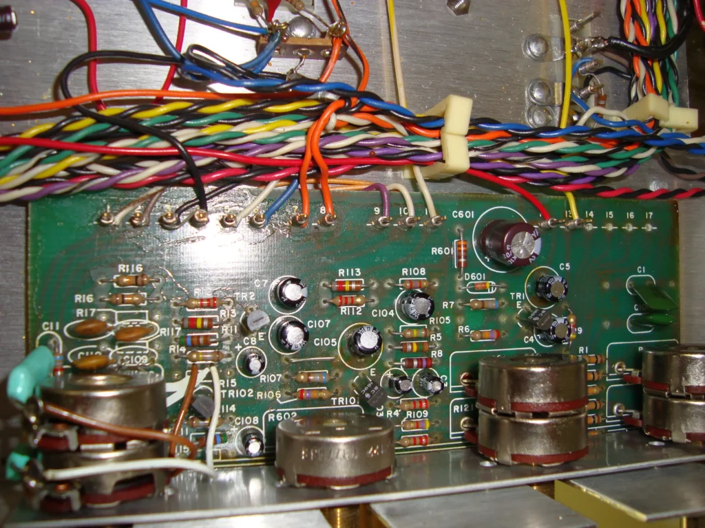 HH Scott R75S: Tone Control Assembly neue Kondensatoren