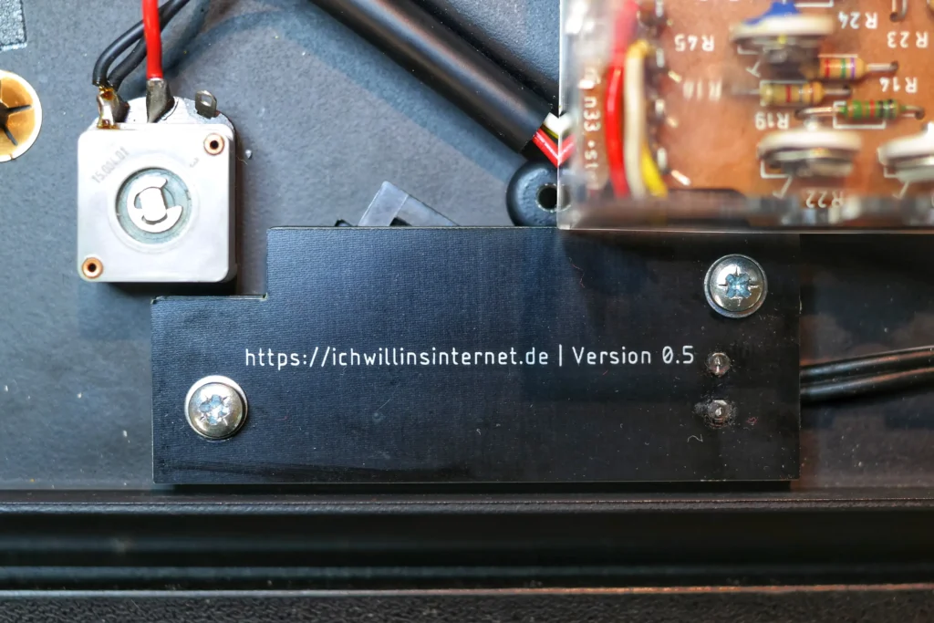 SMD LED Stroboskop: eingebaute Platine Dual 704 V0.5