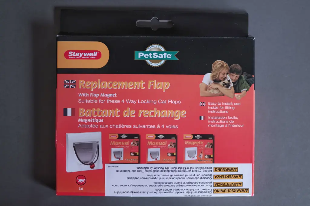 Ausbruchssichere Katzenklappe: neue Ersatzklappe